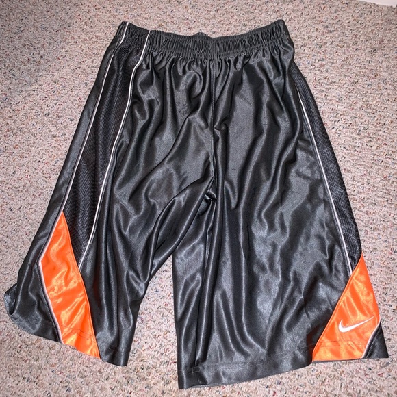 shiny nike shorts